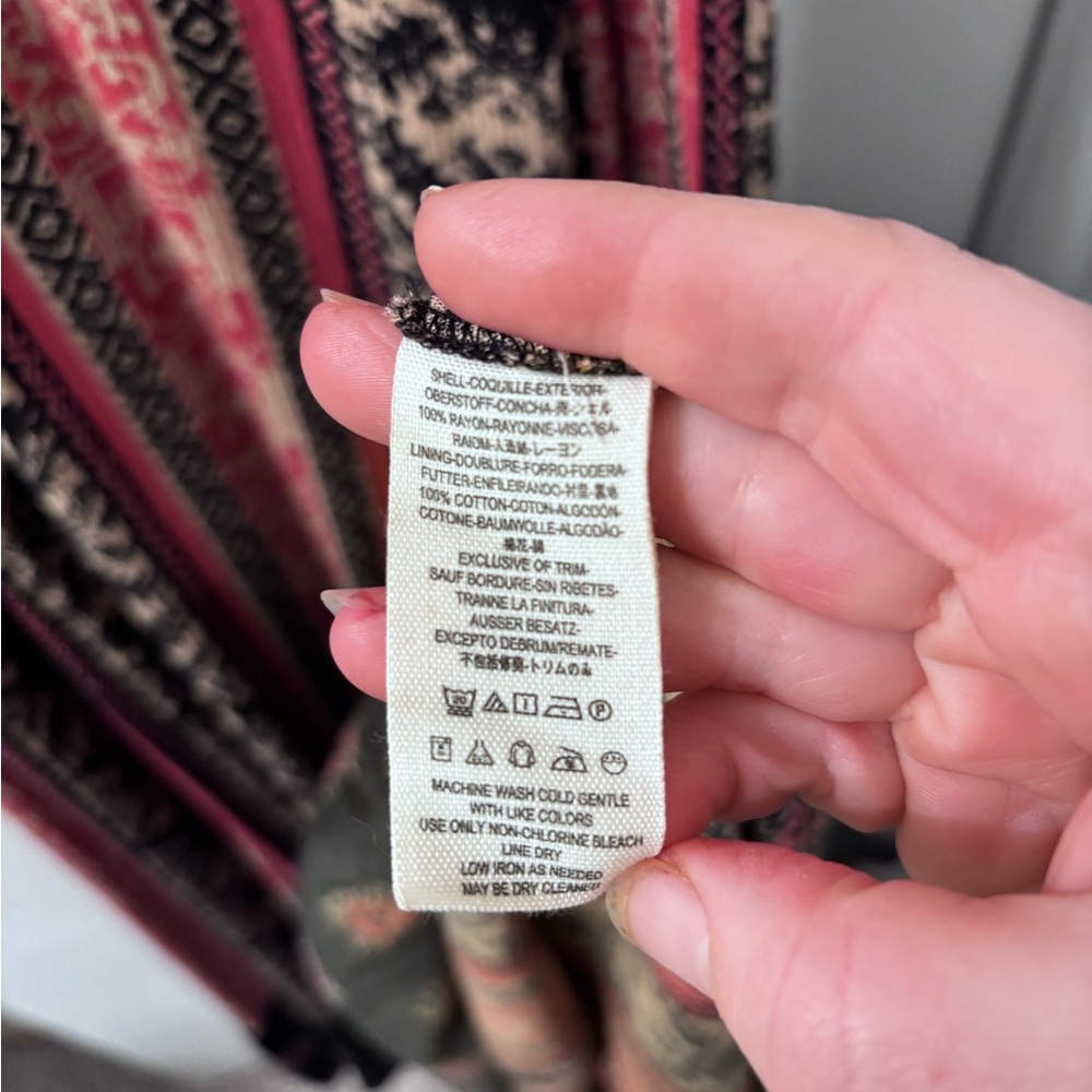 Free People Boho Patterned Maxi Dress - Picture 7 of 11